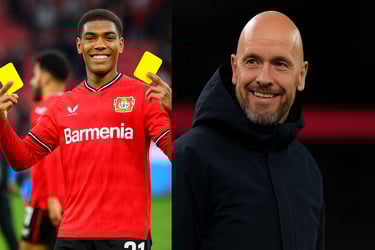 Amine Adli e Ten Hag, do Leverkusen, elogiaram a estrutura do Flamengo.
