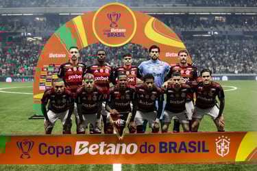 11 iniciais no jogo de volta contra o Atlético MG pelas oitavas de final da Copa do Brasil 2025.