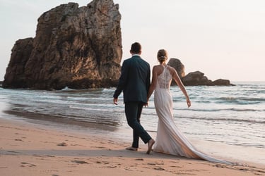 mariage en bord de mer