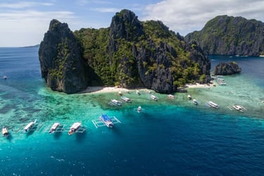 Rock Formation in Palawan