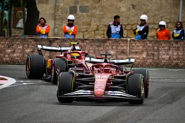 Charlesas Leclercas Ferrari