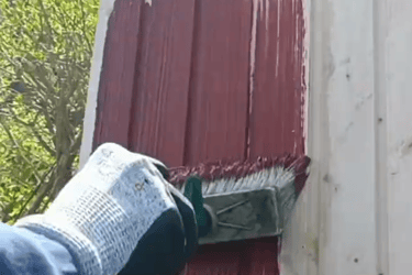 How to paint naural Barn paint ready to use mixture