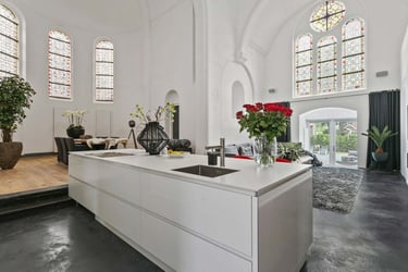 Huslel Pays-Bas église transformée en loft