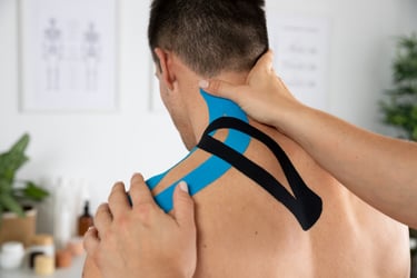 Bande adhésive neuromusculaire