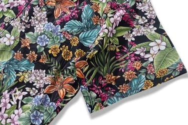 Men's Shirt with a Floral Pattern