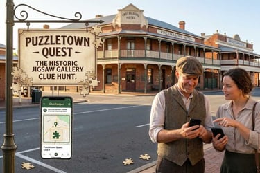 Arthur playing puzzletown h.