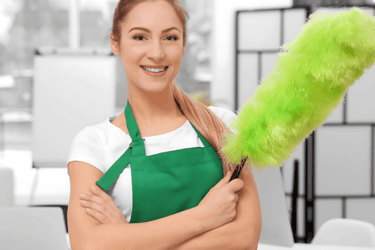 Short-term rental living area cleaning for Airbnb guests in Durham Region