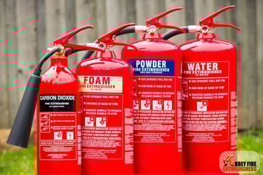 All the Extinguishers Abbey Fire provides