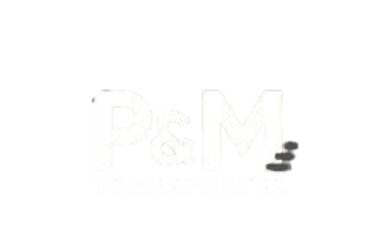Logotipo da P&M Transportes