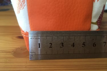 Dimension de l'organiseur artisanal