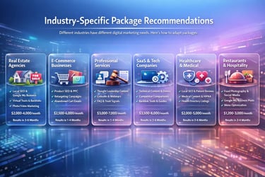 digital marketing packages for industries