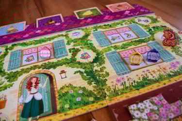 Fiammingo Games best cozy board game So happy you're here! board lanterns