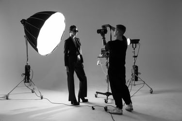 Fotografas Eimantas Paulauskas eimantasPhoto studijoje