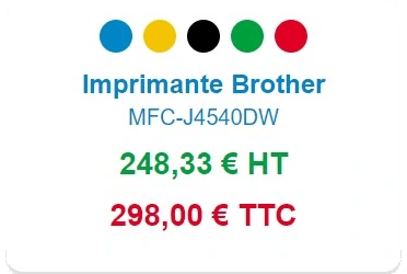 Brother MFC-J4540DW prix