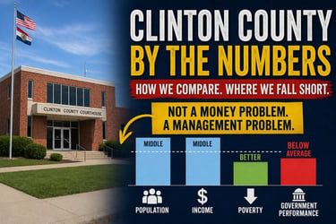 how does clinton county compare to other counties in missouri