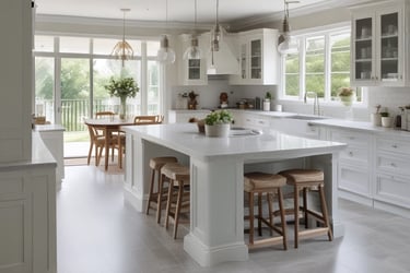 Residential property interior showing calm and confidence in property services