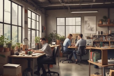 Bright living room with modern inventory