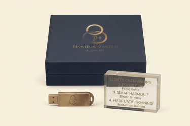 De tinnitus master audiobundel voor rust bij tinnitus