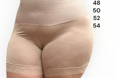 bermuda modeladora plus size alta compressão cintura modelada