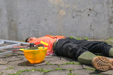 Fallecido por caída de altura