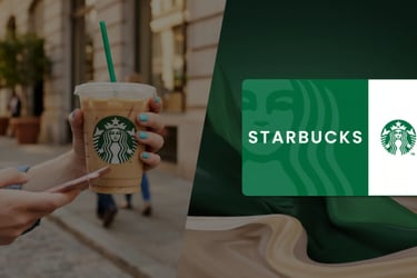 Geschenkkarten Starbucks