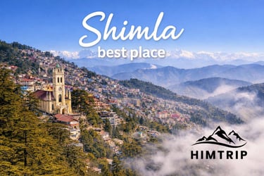 Shimla is known for its colonial architecture, Mall Road, Jakhoo Temple, pine forests, panoramic views | Travel with Himtrip