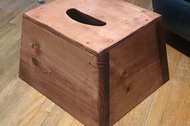 The STEP - Bombay Mahogony with Polyurethane Topcoat
