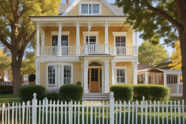 Old vintage farmhouse