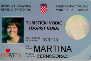 Guiding license Martina