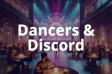 an ambient image to introduce the Dancers and Discord FAQ section