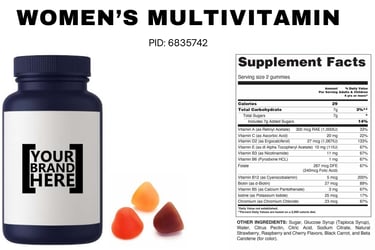 women's multivitamin gummies