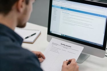 looking at productivity planning and quality