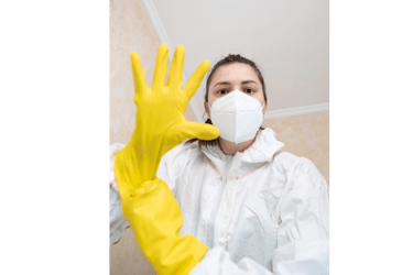 Professional Mold Remediation technician
