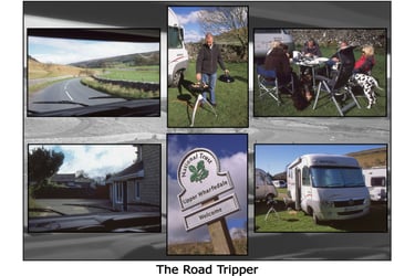 Travel, motor homing, people enjoying themselves