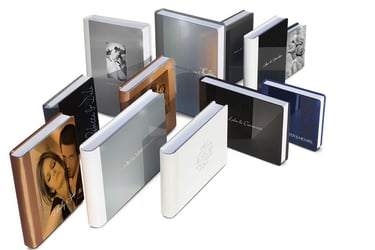 Henrick Photo Album Métal Impression & Cuir