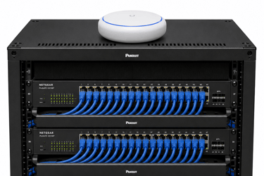 Business networking switches Wi-Fi and fiber optic infrastructure