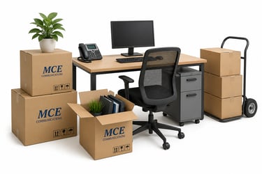Office relocation and structured cabling services