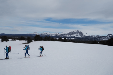 ski de fond skating font d'urle herbouilly hauts plateaux mont aiguille ski de randonnée