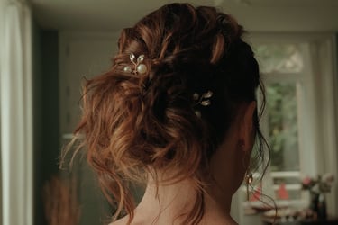 coiffure dela mariée filmé par videaste mariage dinan