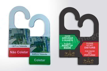 Placas Não Perturbe para Hotéis