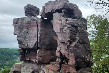 a rock formation