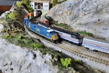 A meet at Connaught Tunnel on our main layout