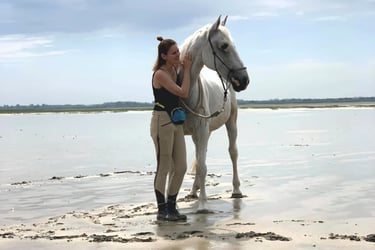 agathe nobis cheval plage