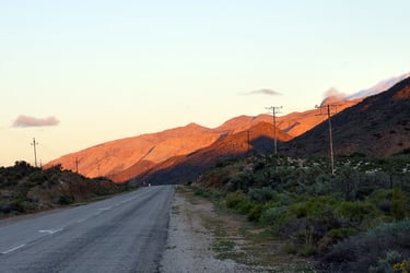Mountains near Prince Albert in South Africa