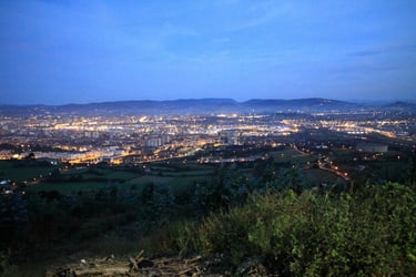 Vista de Gijón. Asturias