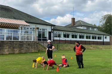 Sandwell Free Kids HAF Camp races