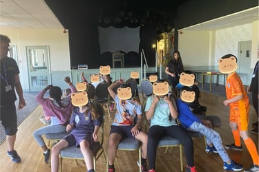 Sandwell Free Kids HAF Camp musical chairs