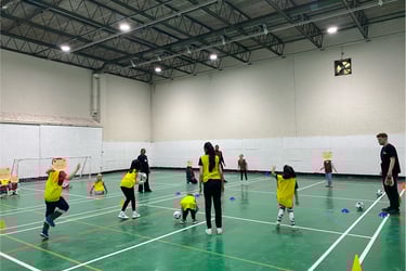 Sandwell Free Kids HAF Camp dodgeball