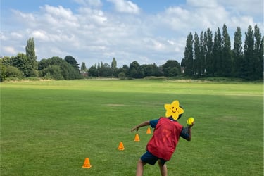 Sandwell Free Kids HAF Camp shot put