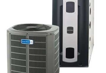 American Standard S9x2 Furnace Heating system in a photo with an advertising purpose